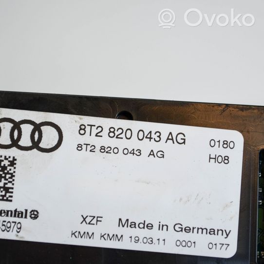 Audi A4 S4 B8 8K Interruttore ventola abitacolo 8T2820043AG