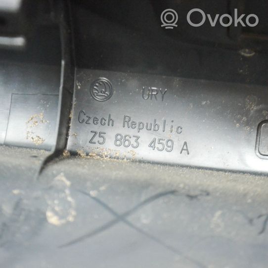Skoda Octavia Mk2 (1Z) Rivestimento di protezione sottoporta del bagagliaio/baule Z5863459A