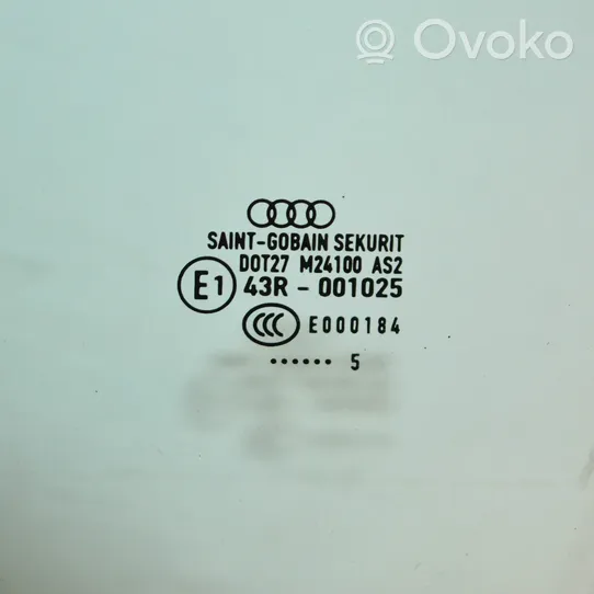 Audi A4 S4 B7 8E 8H Vetro del finestrino della portiera anteriore - quattro porte 