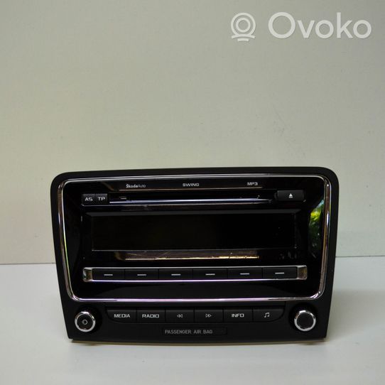 Skoda Superb B6 (3T) Unité principale radio / CD / DVD / GPS 3T0035161G