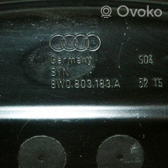 Audi A4 S4 B9 Osłona dolna zbiornika paliwa 8W0803183A