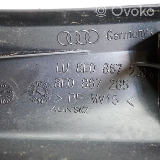 Audi A4 S4 B7 8E 8H Rivestimento montante (B) (fondo) 