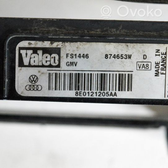 Audi A4 S4 B7 8E 8H Kale ventilateur de radiateur refroidissement moteur 8E0121205AA