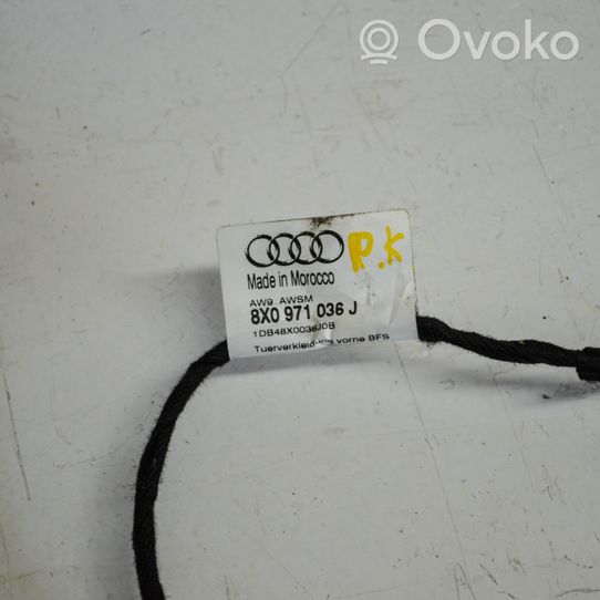 Audi A1 Faisceau de câblage de porte avant 8X0971036J