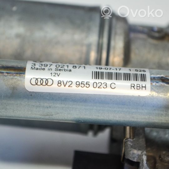 Audi A3 S3 8V Etupyyhkimen vivusto ja moottori 8V2955023C