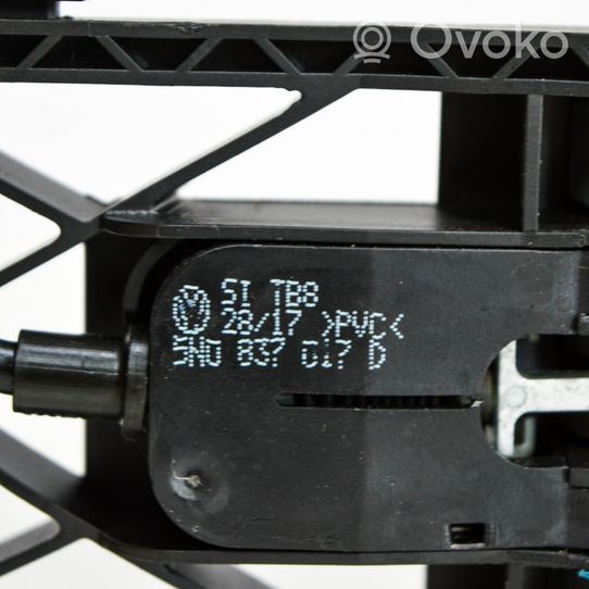 Audi A3 S3 8V Priekinė atidarymo rankenėlė vidinė 5N0837017D