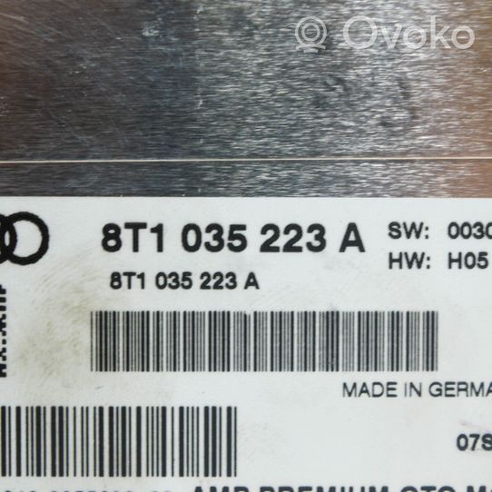 Audi A5 8T 8F Kit système audio 8T0035411A