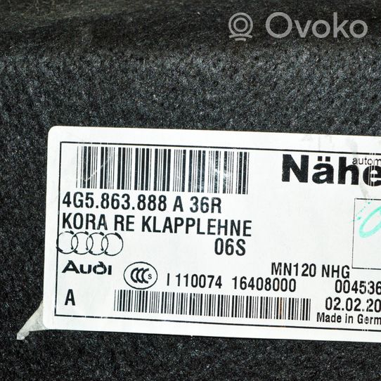 Audi A6 C7 Boczek / Tapicerka / bagażnika 4G5863888A