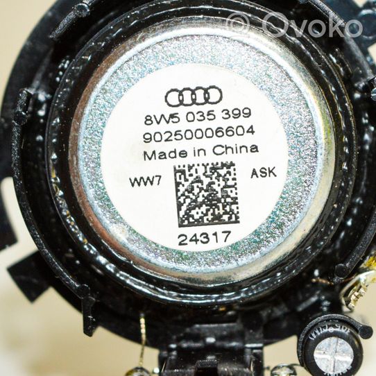 Audi A4 S4 B9 Enceinte de porte arrière 8W5035399