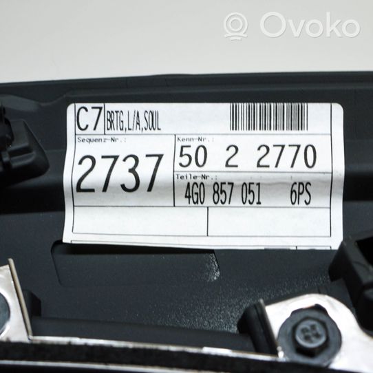 Audi A6 C7 Boîte à gants garniture de tableau de bord 4G0857051