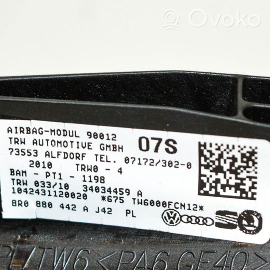 Audi Q5 SQ5 Takaoven turvatyyny 8R0880442A