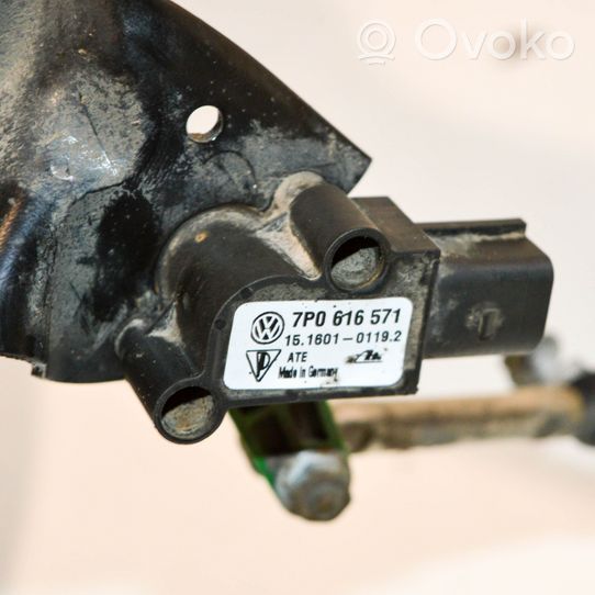 Volkswagen Touareg II Rear axle beam 7P05000417P0616571