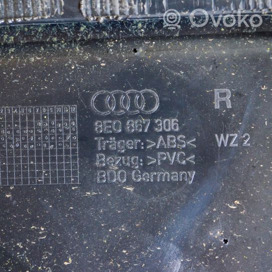 Audi A4 S4 B7 8E 8H Rivestimento del pannello della portiera posteriore 
