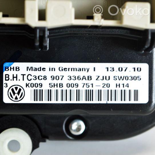 Volkswagen Eos Sisätuulettimen ohjauskytkin 3C8907336AB