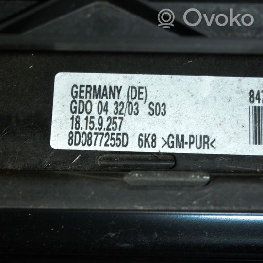 Volkswagen PASSAT B5 Stoglangio komplektas 8D0877255D