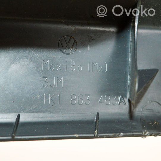 Volkswagen Golf V A-pilarin verhoilu 1K1863483A
