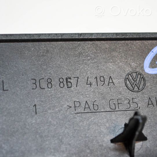 Volkswagen PASSAT CC Kita galinių durų apdailos detalė 3C8867419A