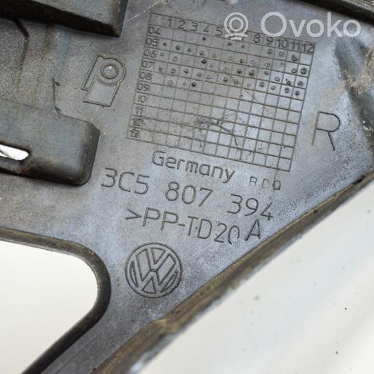 Volkswagen PASSAT B6 Takapuskurin kannake 3C5807394A