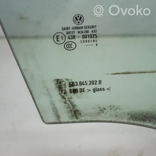 Volkswagen Golf VII Etuoven ikkunalasi, neliovinen malli 5G3845202B