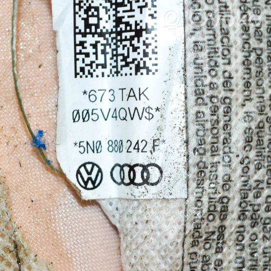 Volkswagen Tiguan Poduszka powietrzna Airbag fotela 5N0880242F