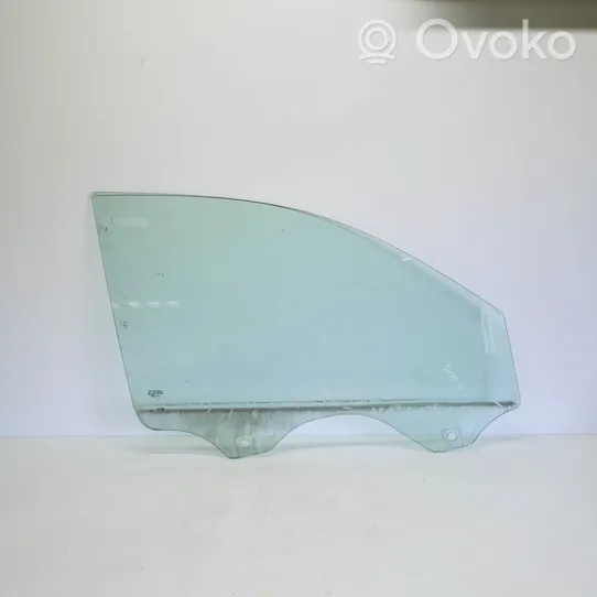 Volkswagen Touareg I Front door window glass four-door E243R001167