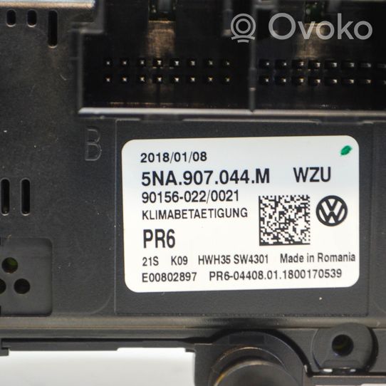 Volkswagen Tiguan Interruptor de control del ventilador interior 5NA907044M