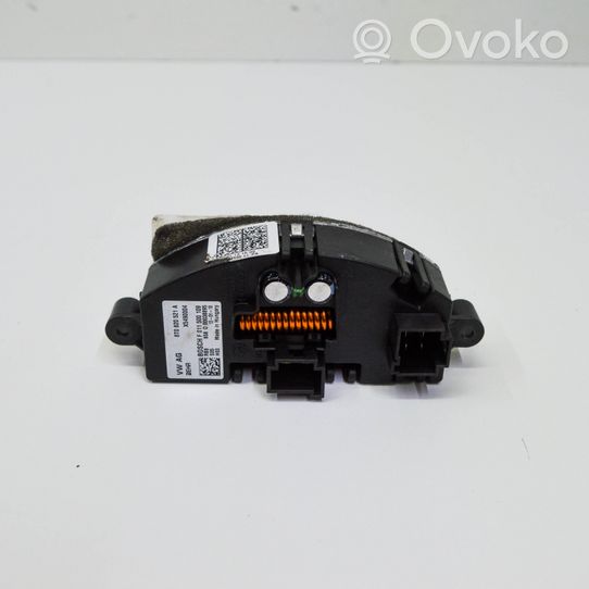 Audi Q5 SQ5 Résistance moteur de ventilateur de chauffage 8T0820521A