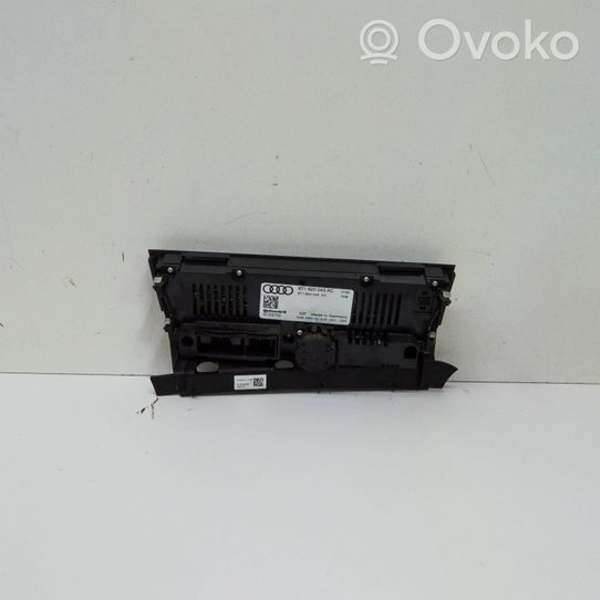 Audi Q5 SQ5 Interrupteur ventilateur 8T1820043AC