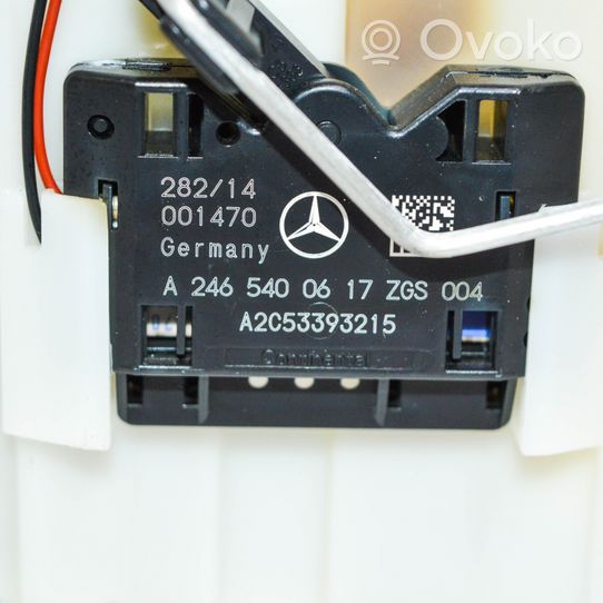 Mercedes-Benz CLA C117 X117 W117 Bomba interna de combustible A2465400617