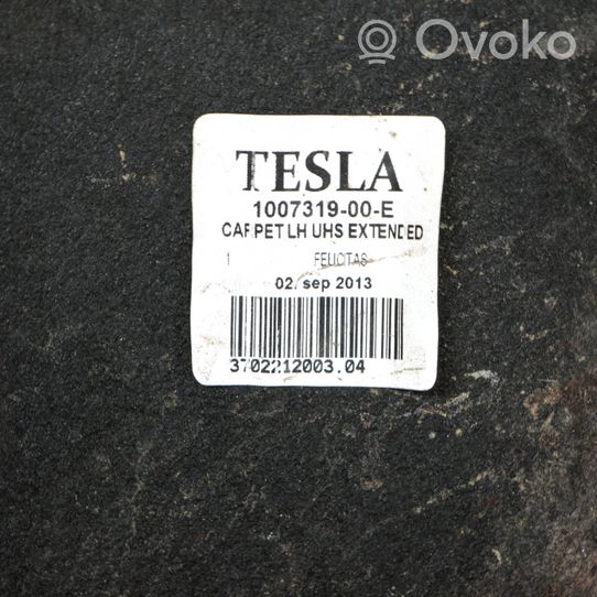 Tesla Model S Tavaratilan kaukalon tekstiilikansi 100731900E