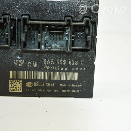 Volkswagen PASSAT B7 Central body control module 3AA959433E