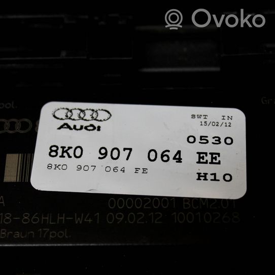 Audi A4 S4 B8 8K Module de contrôle carrosserie centrale 8K0907064EE
