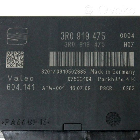 Seat Exeo (3R) Parking PDC control unit/module 3R0919475