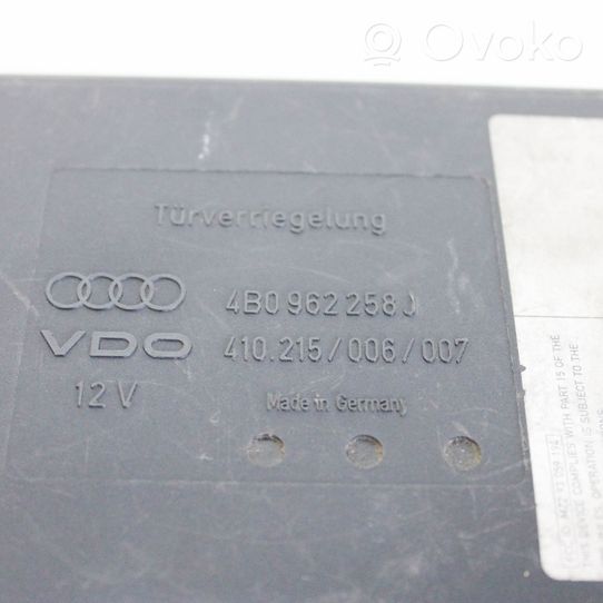 Audi A6 S6 C6 4F Korin keskiosan ohjainlaite 4B0962258J