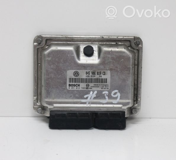 Skoda Fabia Mk2 (5J) Sterownik / Moduł ECU 045906019CD