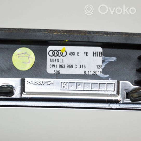 Audi A4 S4 B9 Altri elementi della console centrale (tunnel) 8W1863969C