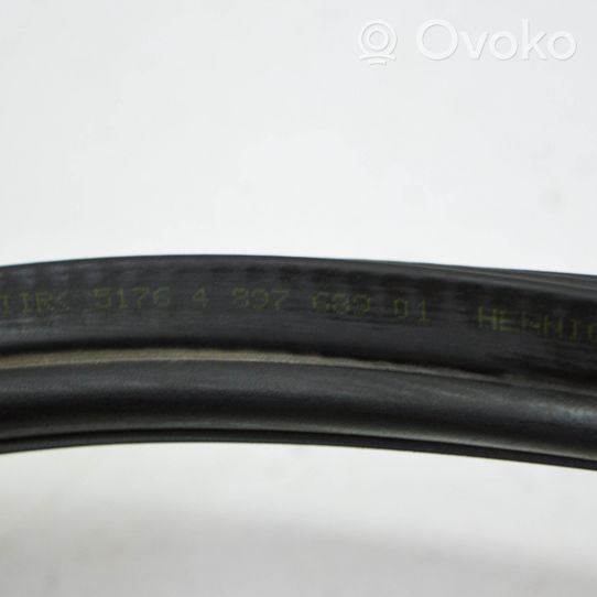 BMW 3 F30 F35 F31 Trunk rubber seal (body) 4897689