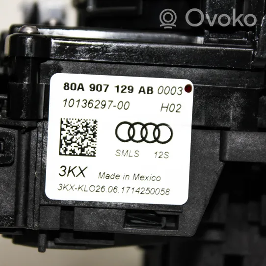 Audi Q5 SQ5 Manetka / Przełącznik kierunkowskazów wycieraczek 80A907129AB