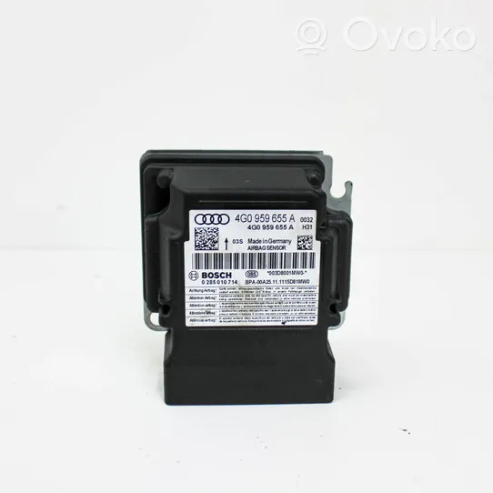 Audi A6 C7 Oro pagalvių valdymo blokas 4G0959655A