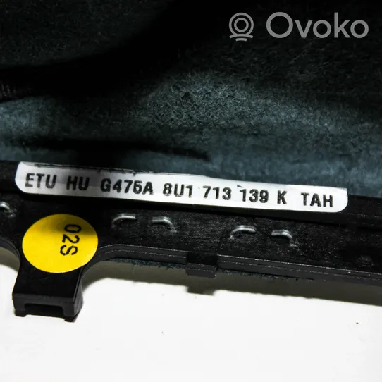 Audi Q3 8U Vaihdevivun/vaihtajan verhoilu nahka/nuppi 8U1713139K