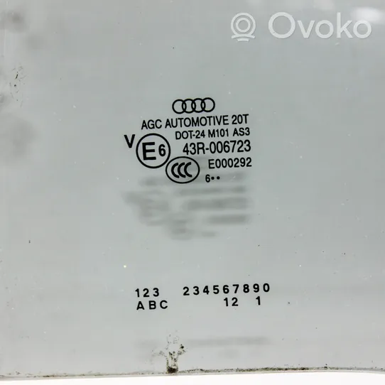 Audi Q3 8U Szyba drzwi tylnych 43R006723