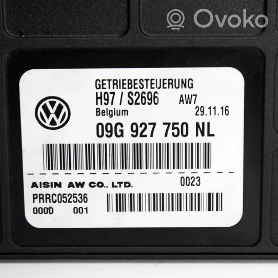 Audi Q3 8U Module de contrôle de boîte de vitesses ECU 09G927750NL