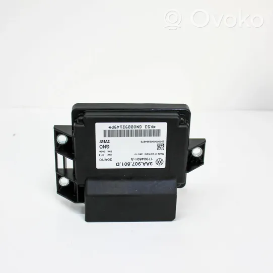 Volkswagen Tiguan Rear brake EMF control unit/module 3AA907801D