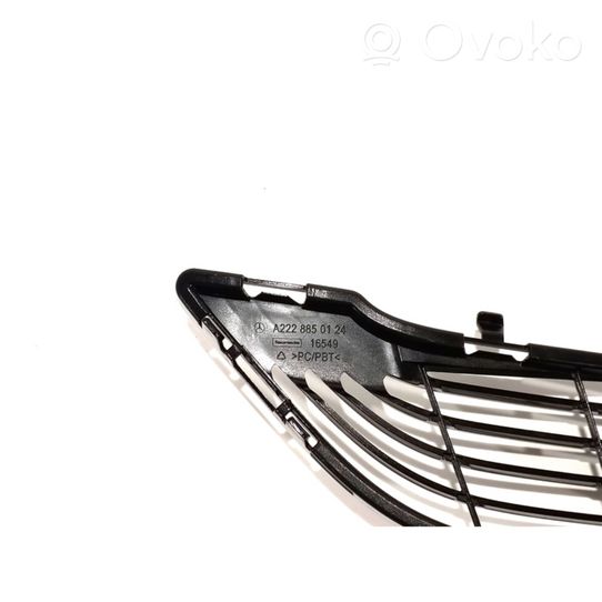 Mercedes-Benz S AMG W222 Grille inférieure de pare-chocs avant A2228850124