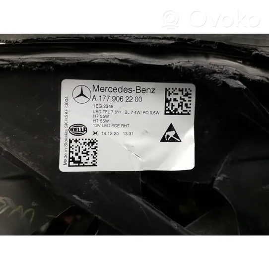 Mercedes-Benz A W177 Phare frontale A1779062200