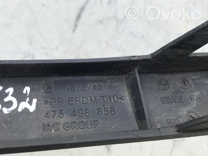 Opel Meriva B Listwa zderzaka przedniego 13267451