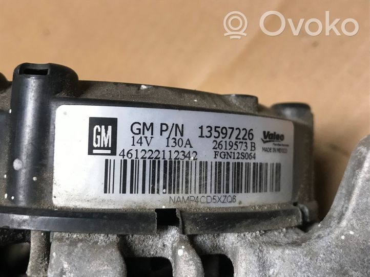 Buick Encore I Alternator 13597226