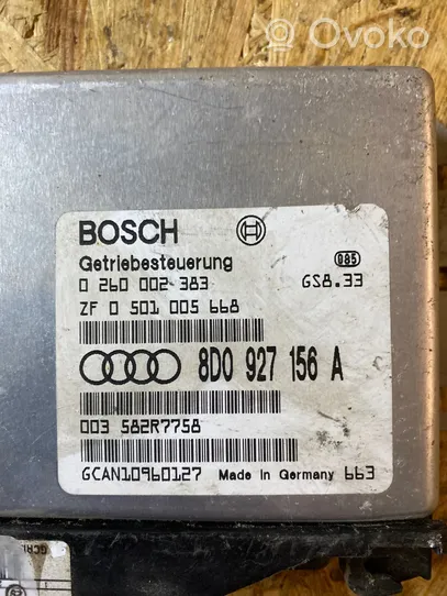 Audi A4 S4 B5 8D Moottorin ohjainlaite/moduuli 8D0927156A