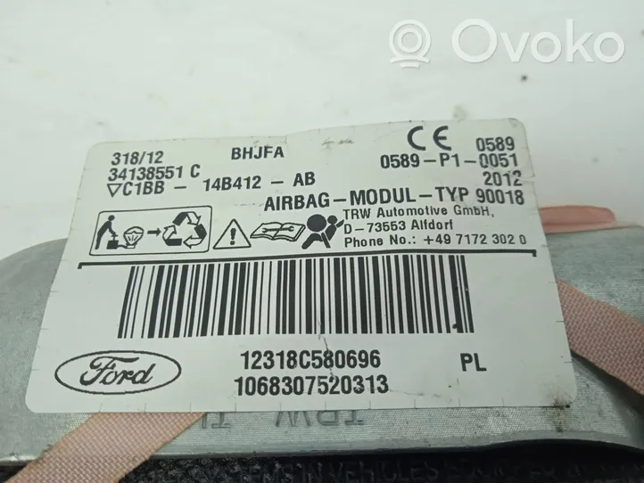 Ford Fiesta Etuoven turvatyyny C1BB14B412AB