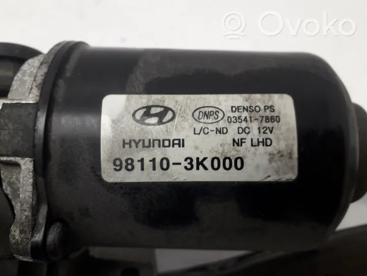 Hyundai Sonata Moteur d'essuie-glace 981103K000